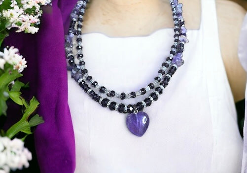 Double layer necklace